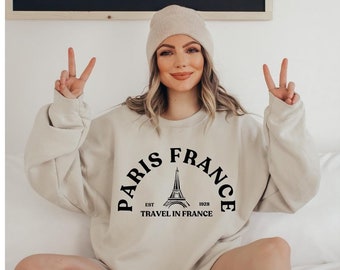 Paris France Sweatshirt & Hoodie, Paris hoodie, Paris travel sweatshirt,France hoodie, Eiffel towel sweatshirt