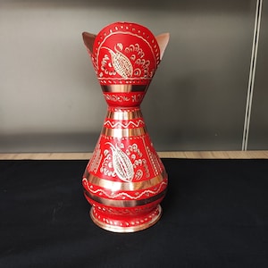 Pure copper vase,traditional copper vase,copper decorative vase,wedding gift,anniversary gift, housewarming gift,new home gift, gift for mum