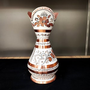 Pure copper vase,traditional copper vase,copper decorative vase,wedding gift,anniversary gift, housewarming gift,new home gift, gift for mum