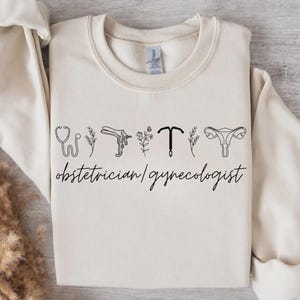 OBGYN Repro Tools Sweatshirt: Women&#39;s Health Doctor Pullover