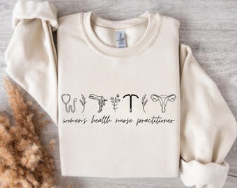 Sudadera de enfermera practicante de salud femenina: NP Repro Tools