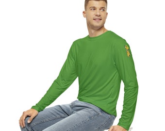 Men's Long Sleeve Shirt Light Green