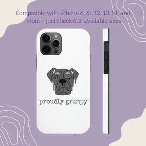 Blue and Tan English Bulldog iPhone Case, Gift for Bulldog Lovers, Gift for Pet Parents, English Bulldog, iPhone Case