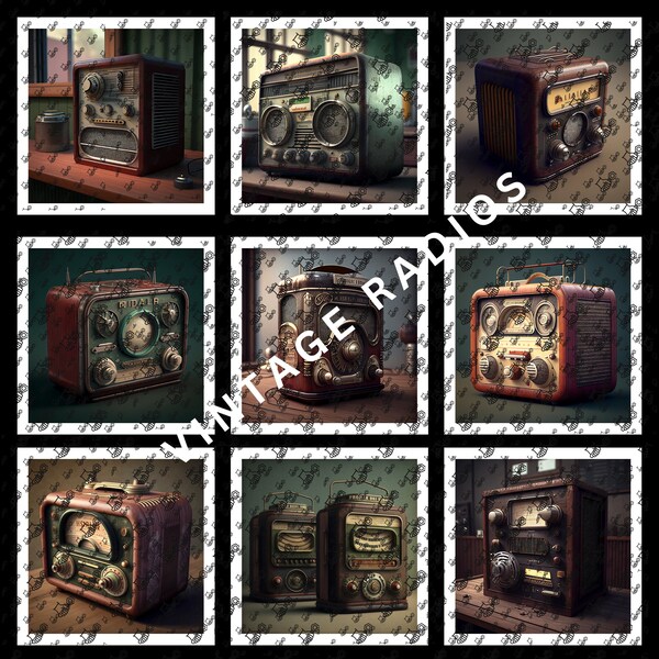 Antique Radio - Etsy