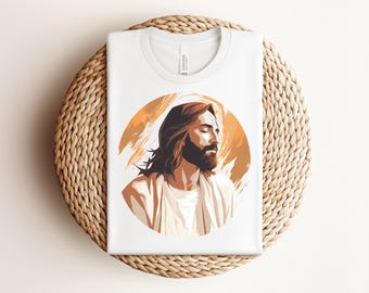 Jesus T-Shirt: Inspirierendes christliches Glaube-T-Shirt