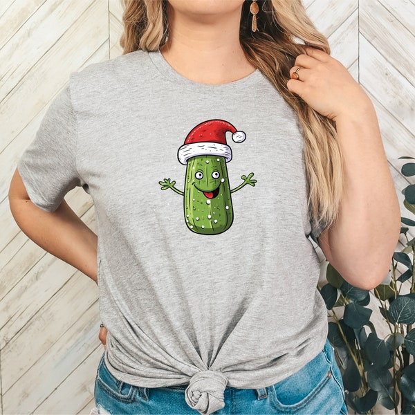 Christmas Pickle T-shirt - A Dill-ightful Holiday Tradition Tee