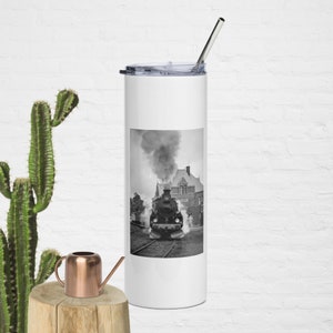Steam Engine Stainless steel tumbler