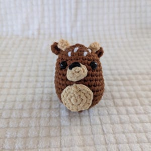 Crochet Deer - Completed Fawn Woobles Kit