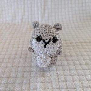 Crochet Squirrel - Completed Woobles Kit