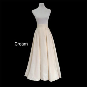 Modern FILIPINIANA Pleated Box Skirt | Satin Box Pleated Skirt | Heavy satin High quality materials