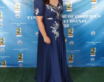 High waist FILIPINIANA baloon skirt with flints |Filipiniana Gown