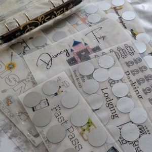 9 envelope +Disney savings challenge l full Disney savings l Disney challenges