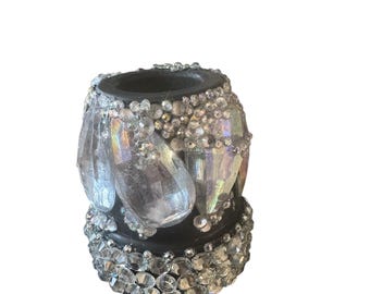Käppspets 3/4 tum "Diamantisflisor" av Bling Hottie
