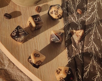 Pre-order - RPG Dice: Café Moka voor RPG of verzameling