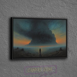 Apocalypse Art Canvas, Surreal Art Canvas, Dystopian Canvas, Apocalyptic Art Canvas, Surreal Art Canvas, Surreal Canvas, Surreal Wall Art