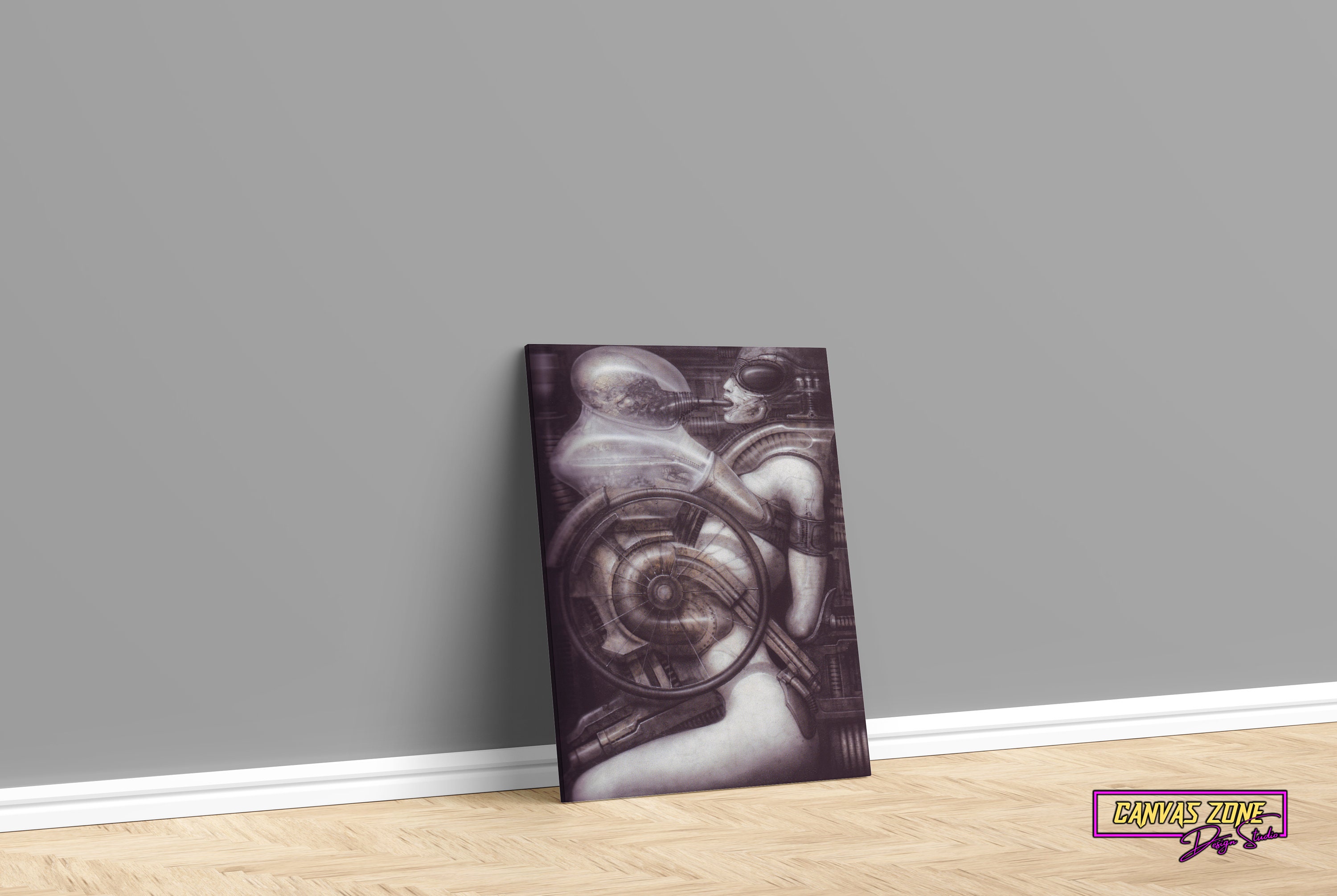 H.R. Giger Alien Egg Framed Poster H.R. Giger Alien Egg Framed Poster