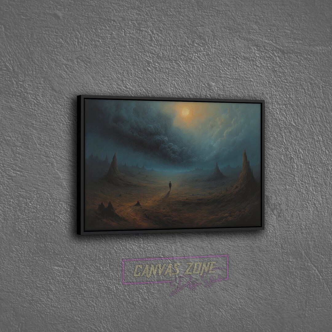 Surreal Art Canvas Apocalypse Art Canvas Surreal Art Canvas