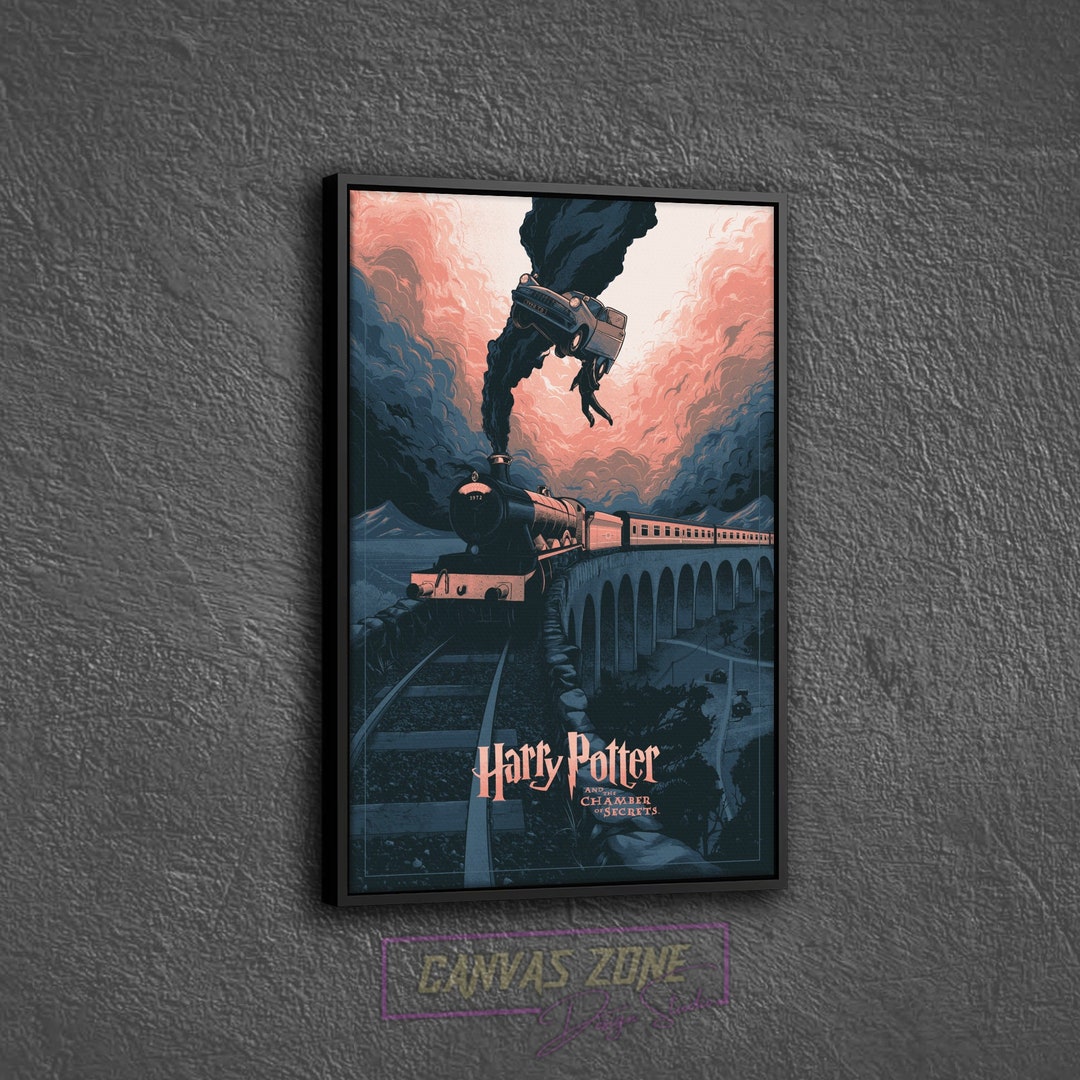 Hogwarts Express Canvas Poster, Movie Series Canvas, Fantasy Movie Canvas Wall Art, Harry Potter