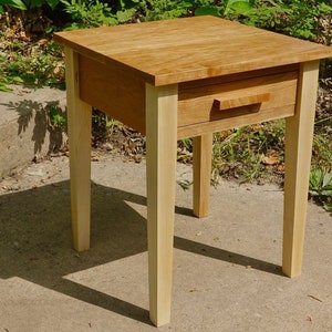 Nightstand SideTable End Table Cherry Maple