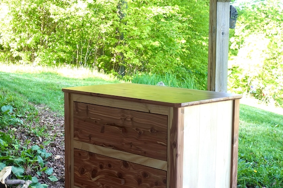 red cedar wood dresser Northern Woods Log Dresser with Mirror Option (3 Sizes Available)
