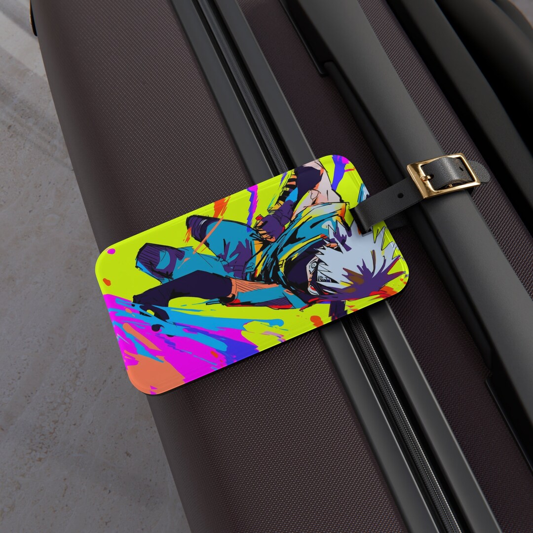 Luggage Tag Anime Luggage Tag Anime Suitcase ID Tag Luggage Etsy