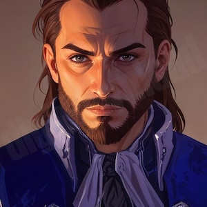 Dragon Age The Veilguard, Lucanis print (Version 2) - Own It Today (Digital Download)