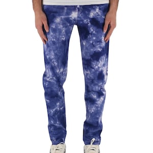 Dyed Denim Purple