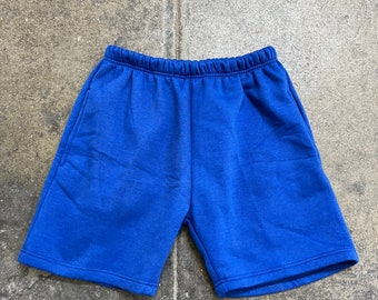 Fleece Sweat Shorts Royal Blue