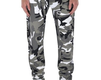 Camouflage Work Pants Snow