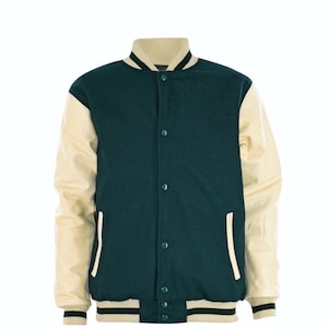 Varsity Jacket Forest Green