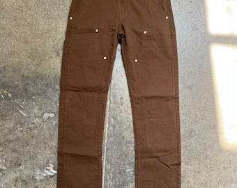 Double Knee Pants Chocolate Brown