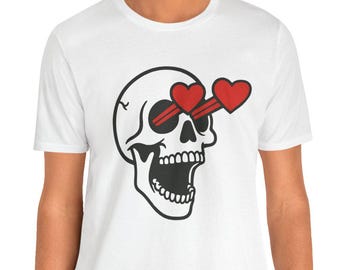 Love You to Death | Unisex T-shirt | Funny Heart T-shirt | Funny Valentines Day | Valentines Day Tshirt