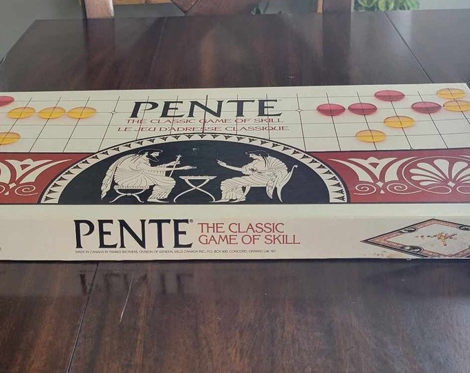 Pente Vintage Board Game Parker Brothers 1984 - Etsy