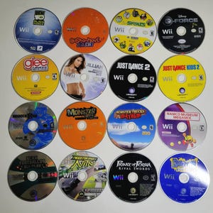 Nintendo Wii  Games Disc Only - You Pick! Cleaned, Tested, Work! Great Titles! #1