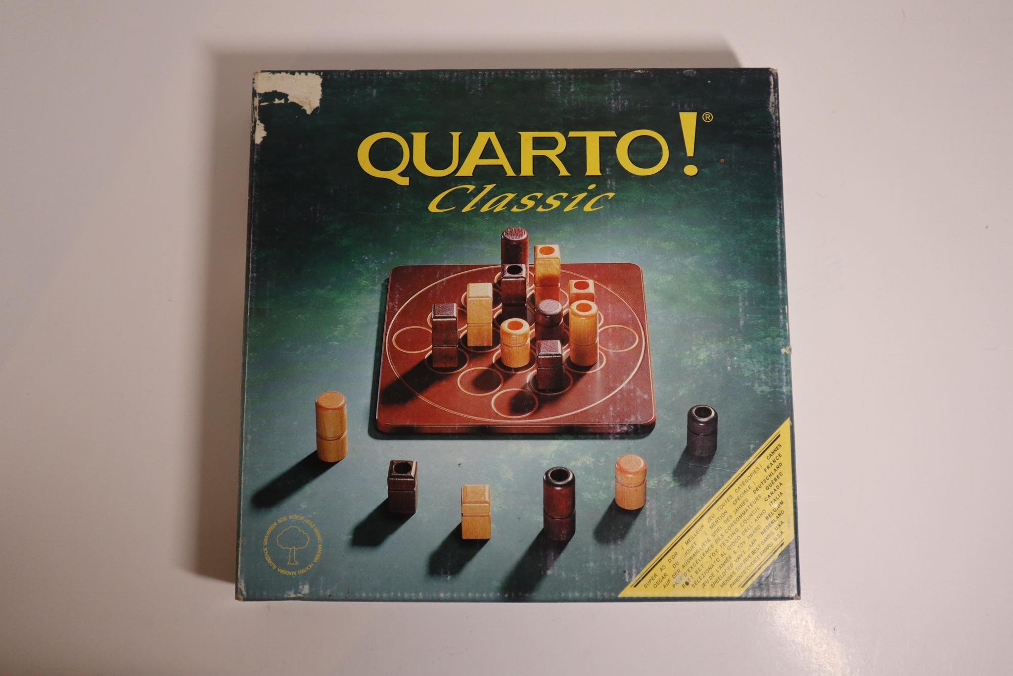 Quarto! Classic - Vintage Board Game - Gigamic 1991