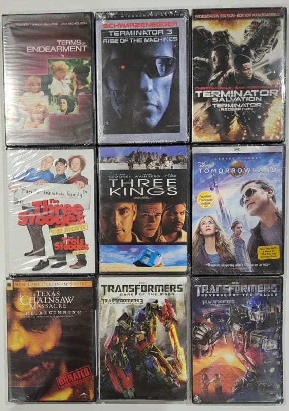 DVD Movies - You Pick - Factory Sealed #6 T - Z - Etsy Israel