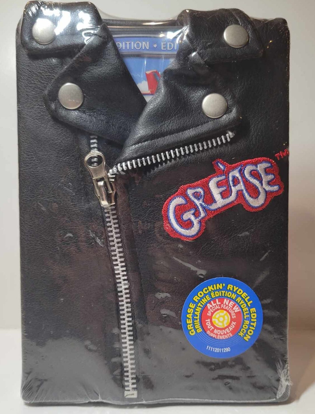 Grease Rockin' Rydell Edition DVD Leather Jacket Cover Etsy