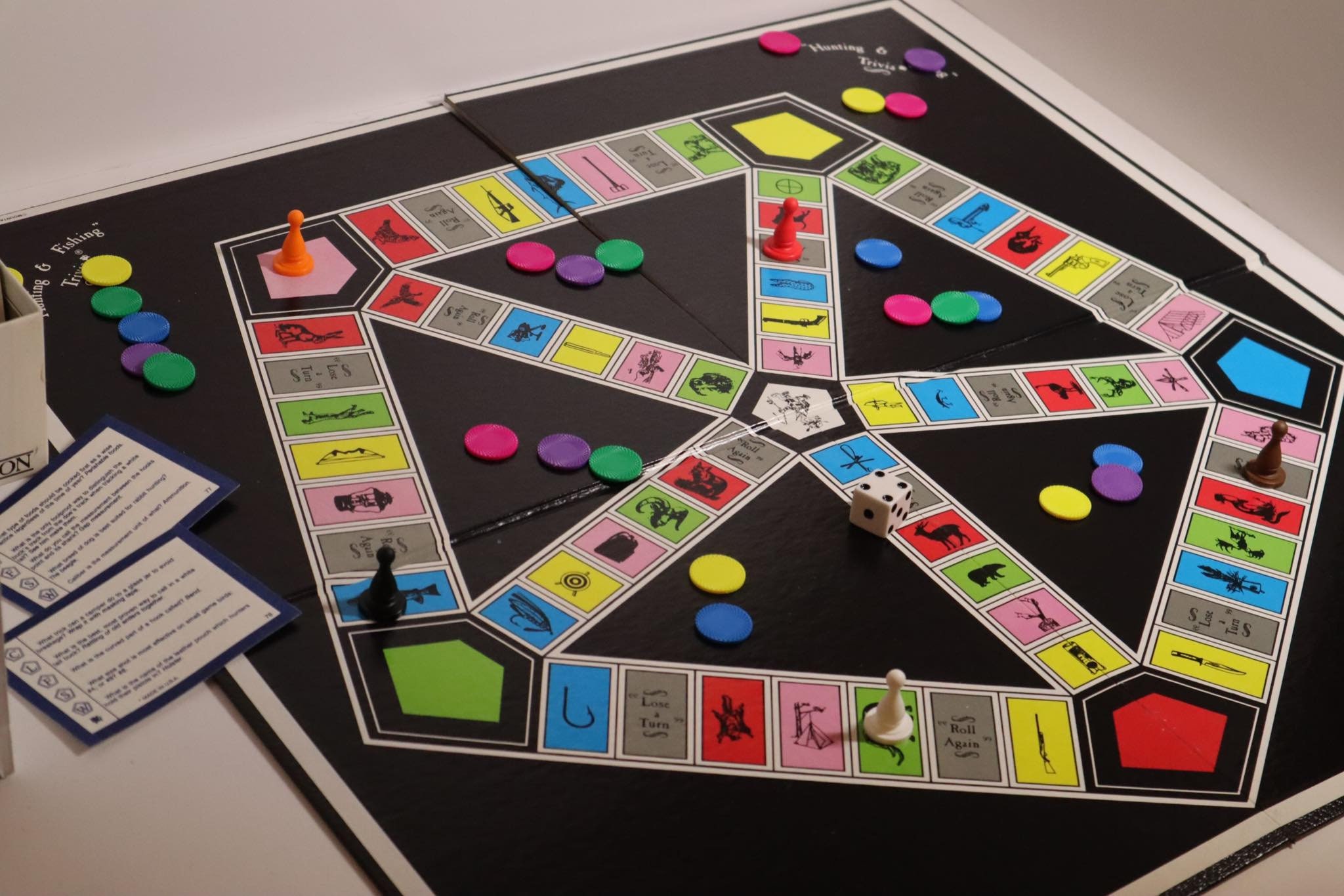 Hunting and Fishing Trivia Vintage Board Game 1985 Etsy