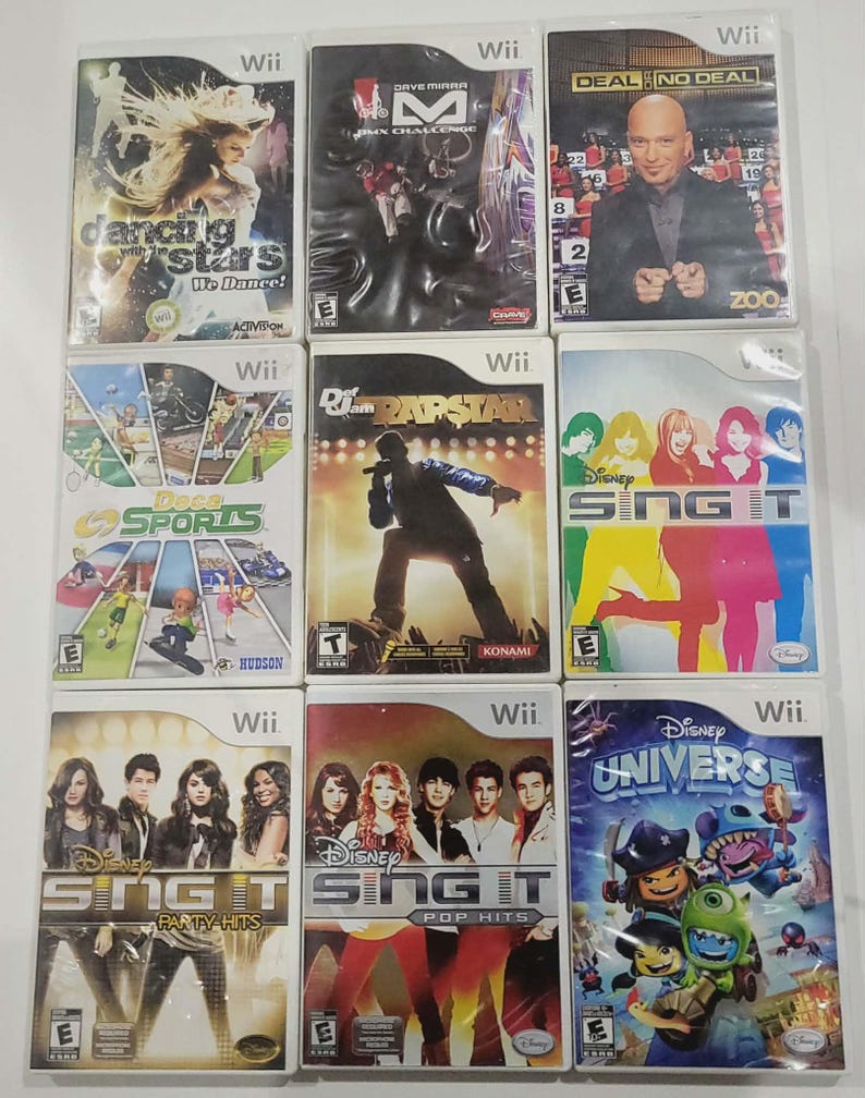Nintendo Wii Games - You Pick! Cleaned, Tested, Work! Great Titles! #1 #-E image 7