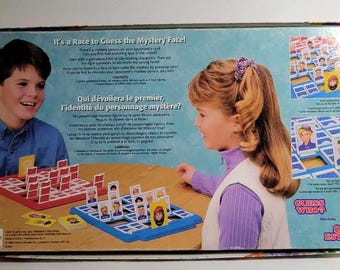 Guess Who Vintage Board Game Milton Bradley