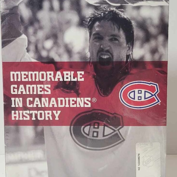 Memorable Games In Canadiens History - DVD BOX SET - Sealed