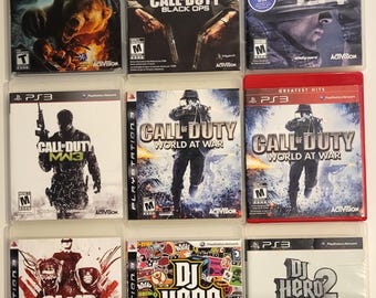 Playsation 3 Games - PS3 - You Pick - Hot Titles - Etsy