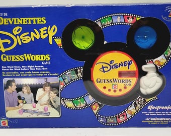 Disney GuessWords - Vintage 2001 - Mattel