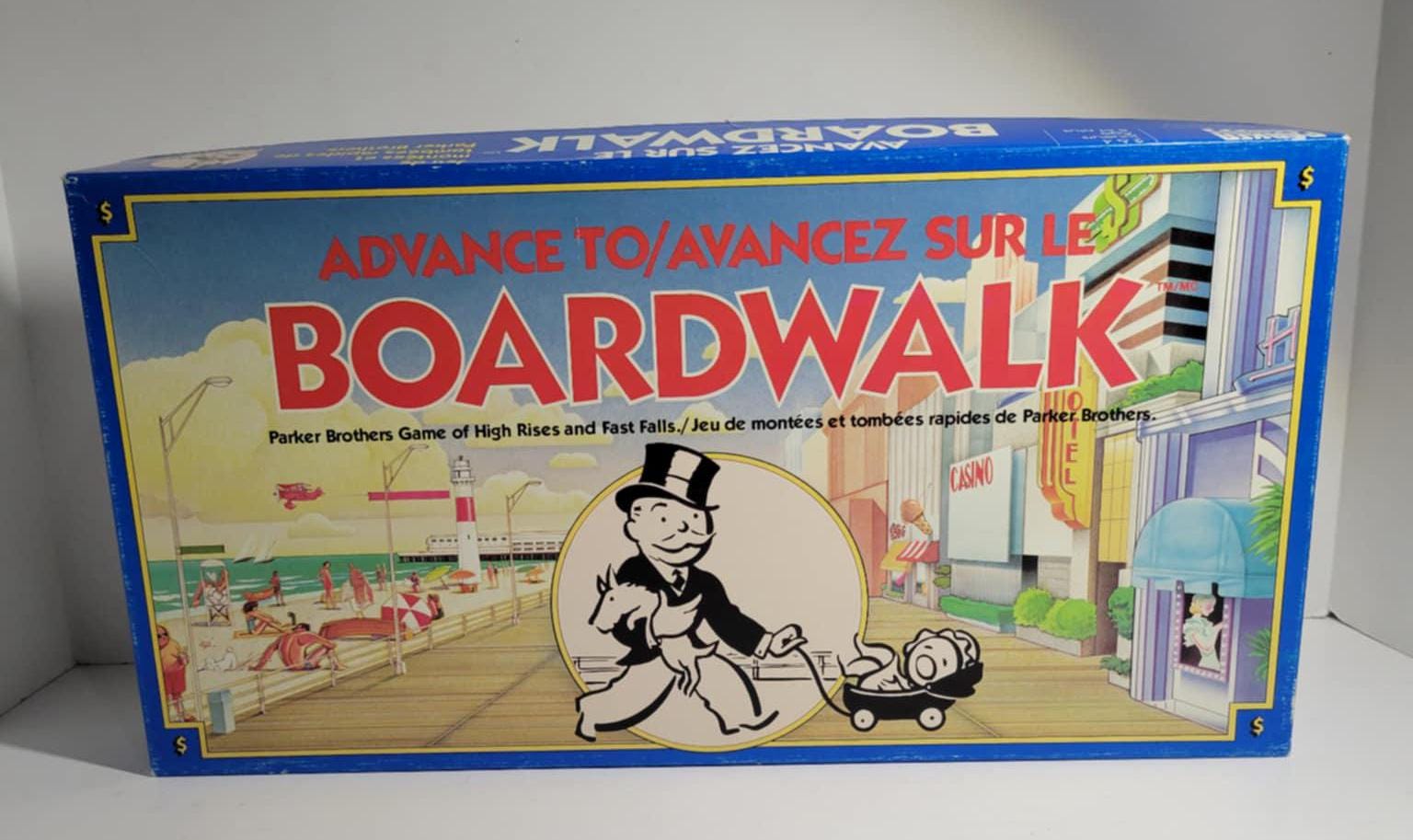 Advance to Boardwalk Board Game - Etsy Canada
