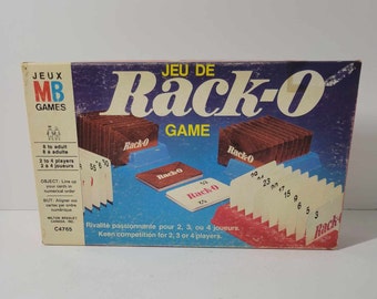 Rack-O -  Vintage Card Game - Milton Bradley