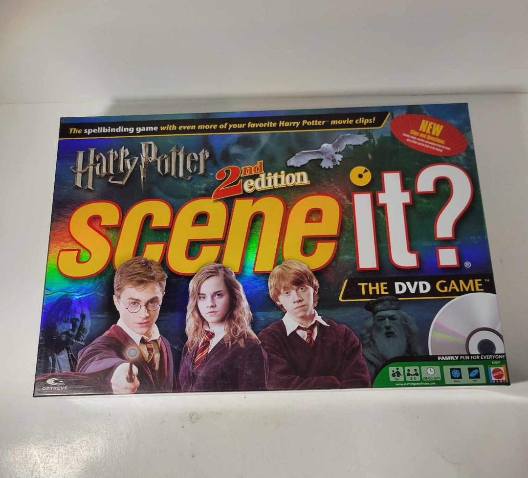 Scene It Harry Potter Second Edition Etsy
