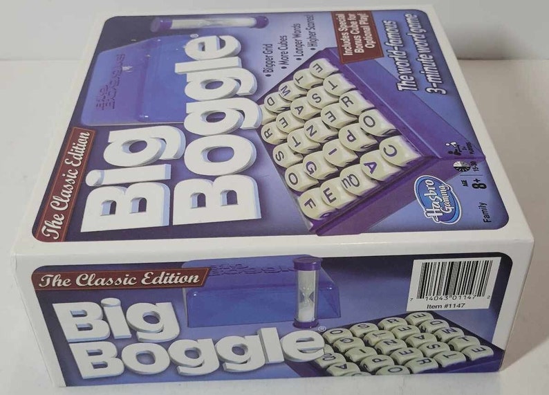 Big Boggle - the Classic Edition - Dice Word Game - Etsy Canada