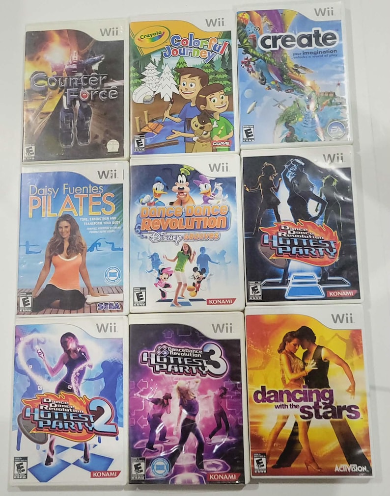 Nintendo Wii Games - You Pick! Cleaned, Tested, Work! Great Titles! #1 #-E image 6