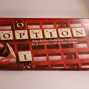 Option - Vintage Board Game - Parker Brothers 1982