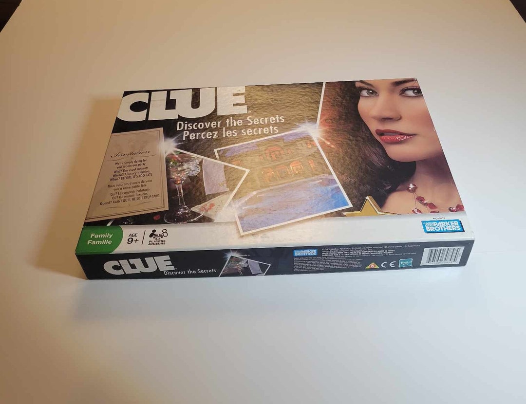 Clue Discover the Secrets Etsy